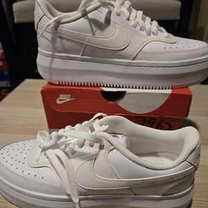 Nike Court Vision Alta LTR Triple White DM0113-100 Women's Size 11 New In Box